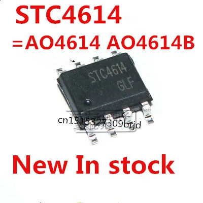 Original 10pcs/ STC4614 = AO4614 AO4614B  SOP-8 New In stock