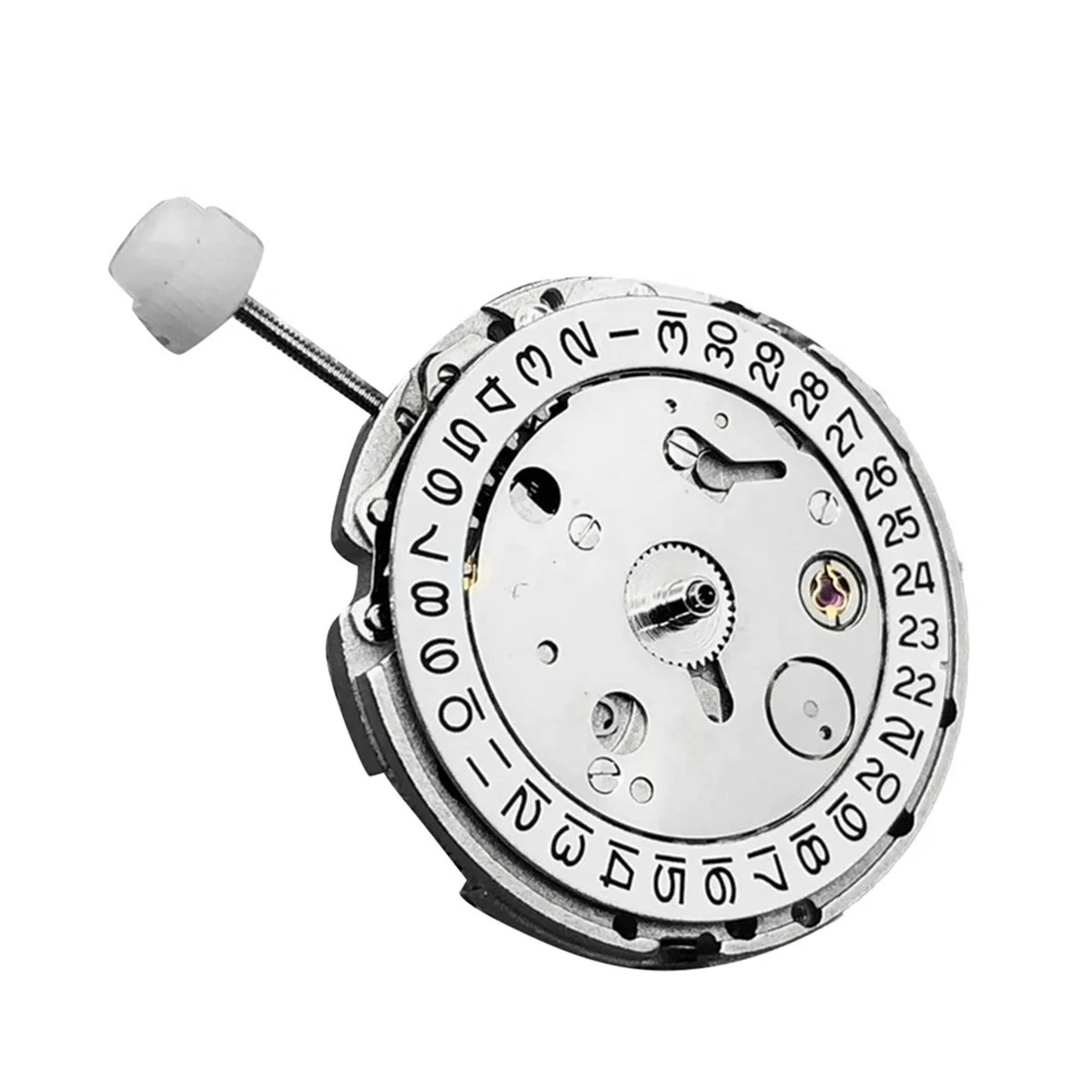 DG2813 Movement White Calendar Date Mechanical Automatic Movement Substitute Miyota 8215 821A Movement