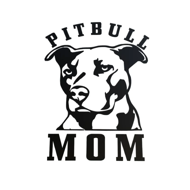 

Car decoration stickers FOR Pitbull Mom Dog iPad Vinyl Car Window Decal Sticker Love-a-bull Pit Bull 20CM PVCKK