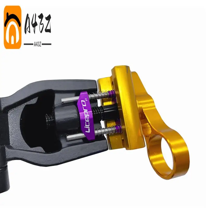 

A43Z-Litepro C Buckle Parallelizer Easy Free Twist For Brompton Folding Bike Accessories Cycling Parts C Buckle Parallelizer