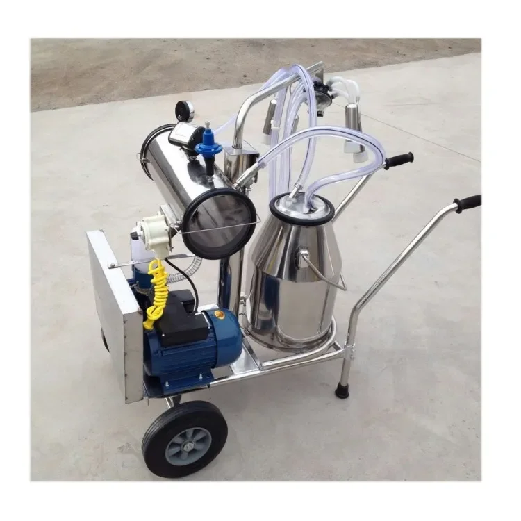 Máquina de ordenha automática do leite, cabra e vaca, econômica e prática