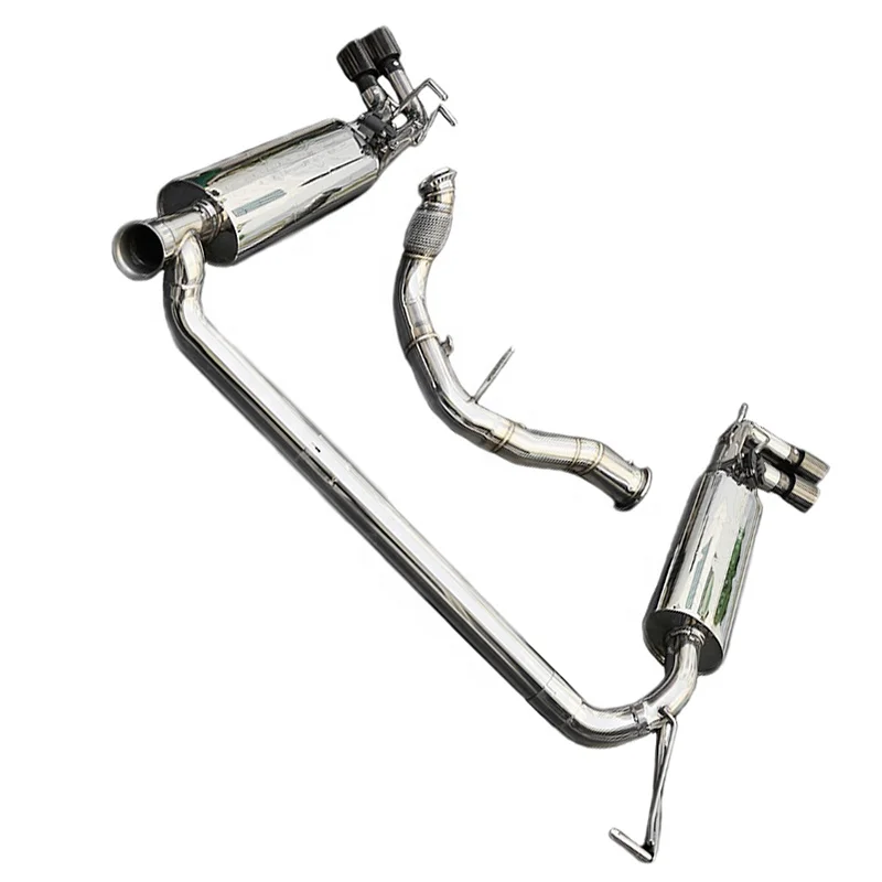 

High Quality Exhaust Pipe for Mercedes G350 W463 M264 2.0t 2020-2023 Ss304 Valvetronic Axleback Muffler With Valve Catback