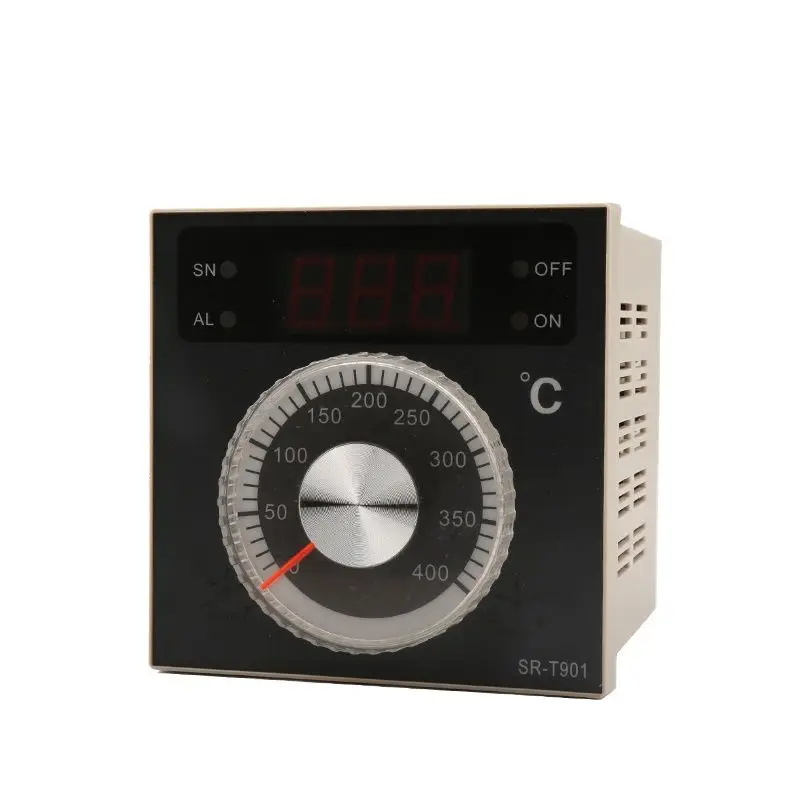 

SR-T901 Intelligent Temperature Controller for Food Oven Equipment 0-400 Degrees Celsius Thermostat SSR Output