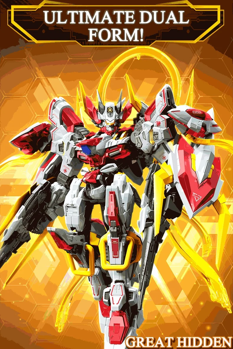 SEMBO Hemoxian Beweglicher Mecha-Bausatz, MOC-Actionfigur, Robotermodell, Bausteine, Blindbox-Spielzeug, Weihnachtsgeschenke – Detail 10
