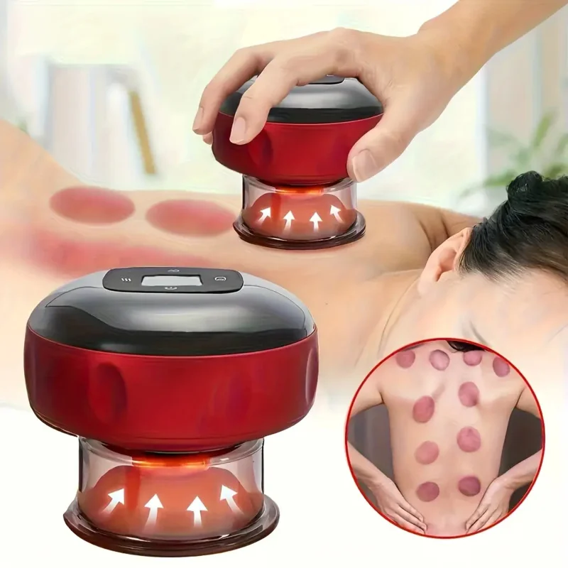 Electric Cupping Massage Device - USB-CRechargeable Portable Cupping Relaxation Device