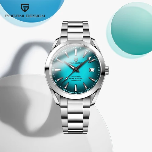 Imagen 1 del producto PAGANI DESIGN 2025 40MM relojes para hombre reloj automático de lujo para hombre reloj mecánico relojes de negocios luminosos de acero inoxidable