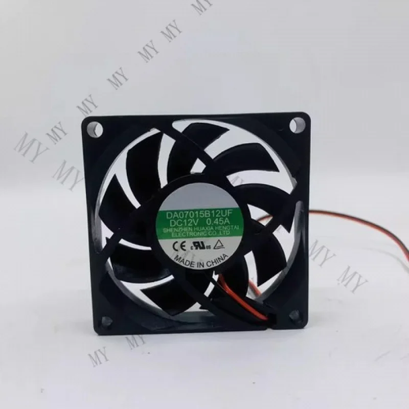 

TT 1PCS DA07015B12UF DC12V 0.45A 2-Wire Silent Cooling Fan