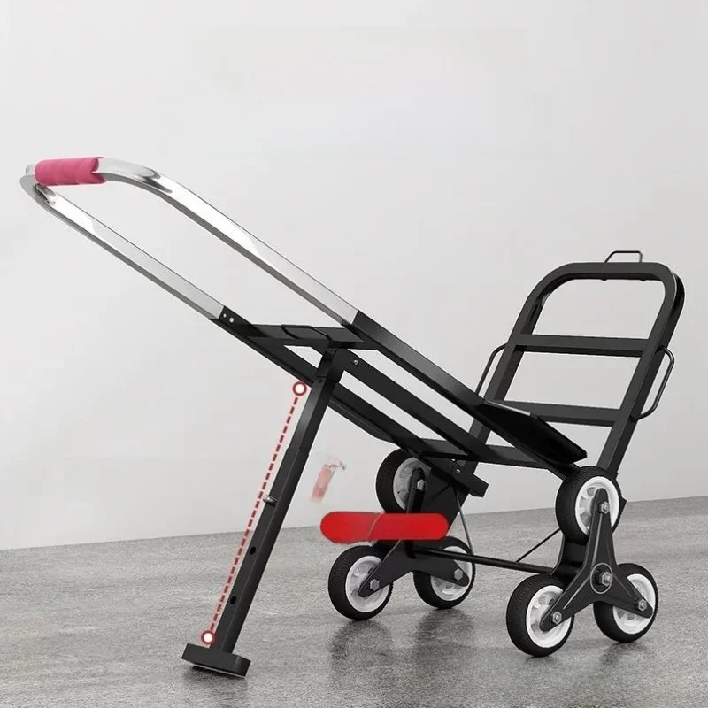 portable-manual-lifting-truck-non-up-and-downstairs-hand-pulled-cargo-moving-cart-stainless-steel-foldable-shopping
