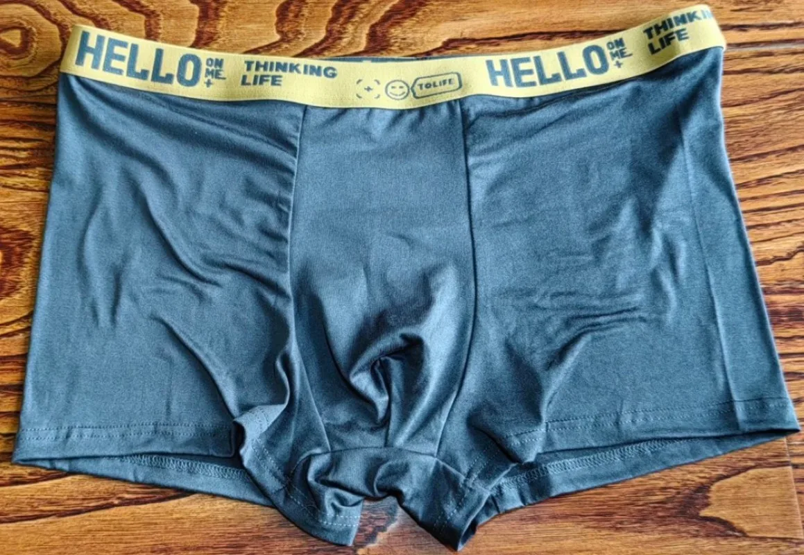 6-teiliges Set Herren-Unterwäsche Baumwoll-Unterhosen Reine Baumwolle Männer-Slips Atmungsaktive Boxershorts Komfortabel Weich Übergröße – Detail 13
