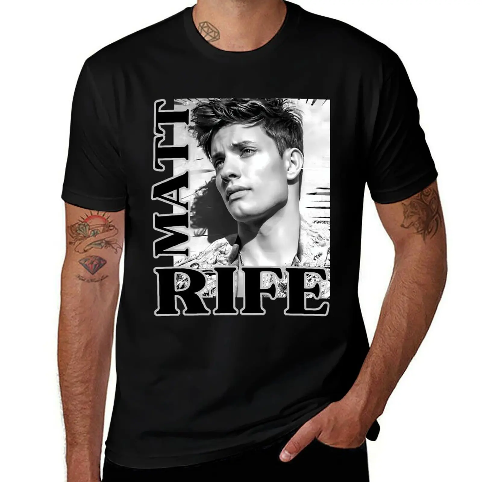 Matt Rife T-Shirt cheap stuff blacks hippie clothes black t-shirts for men