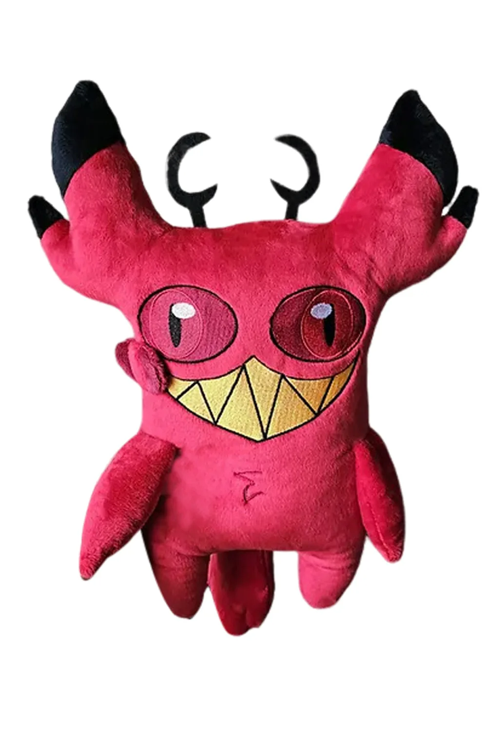 Mascota de peluche suave de dibujos animados de Alastor de fantasía, Anime Adam, Cosplay, Halloween, fiesta de carnaval, cumpleaños, regalos de Navidad para adultos y niños