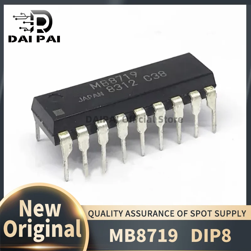 

(5Pcs-10Pcs/Lot) 100% New original MB8719 8719 DIP-18 Chipset