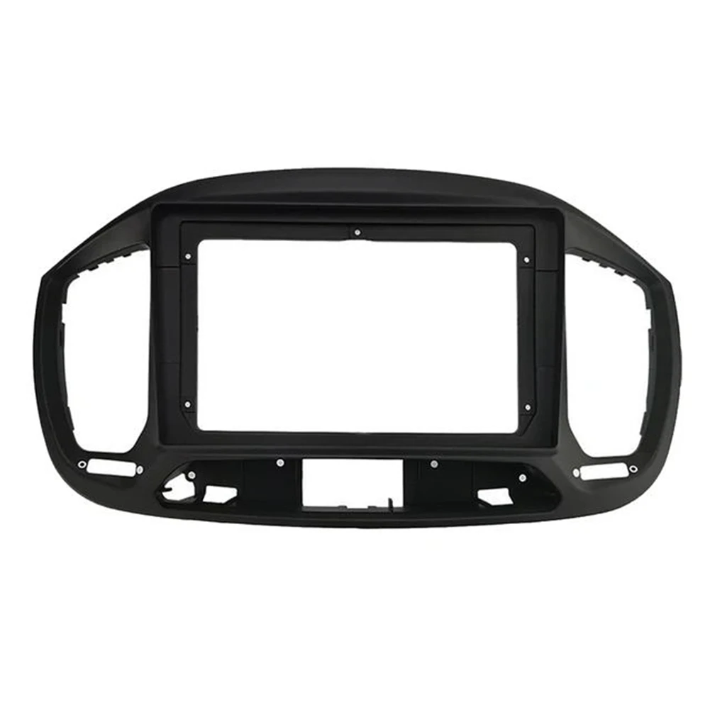 2 Din 9 Inch Car Radio Installation DVD GPS Mp5 Plastic Fascia Panel Frame for FIAT UNO 2015 Dash Mount Kit