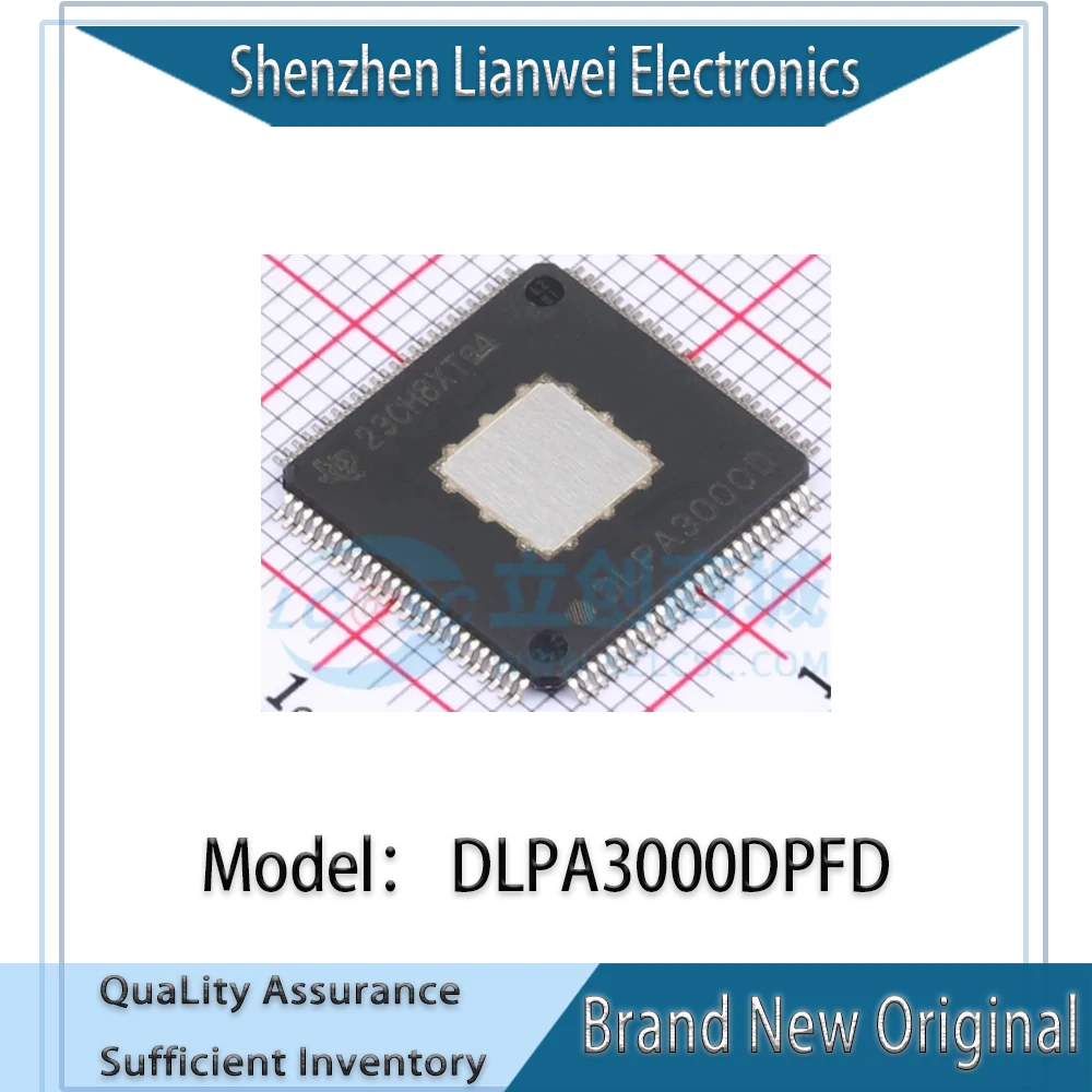 

100% New Original DLPA3000D DLPA3000DPFD IC Chipset HTQFP-100