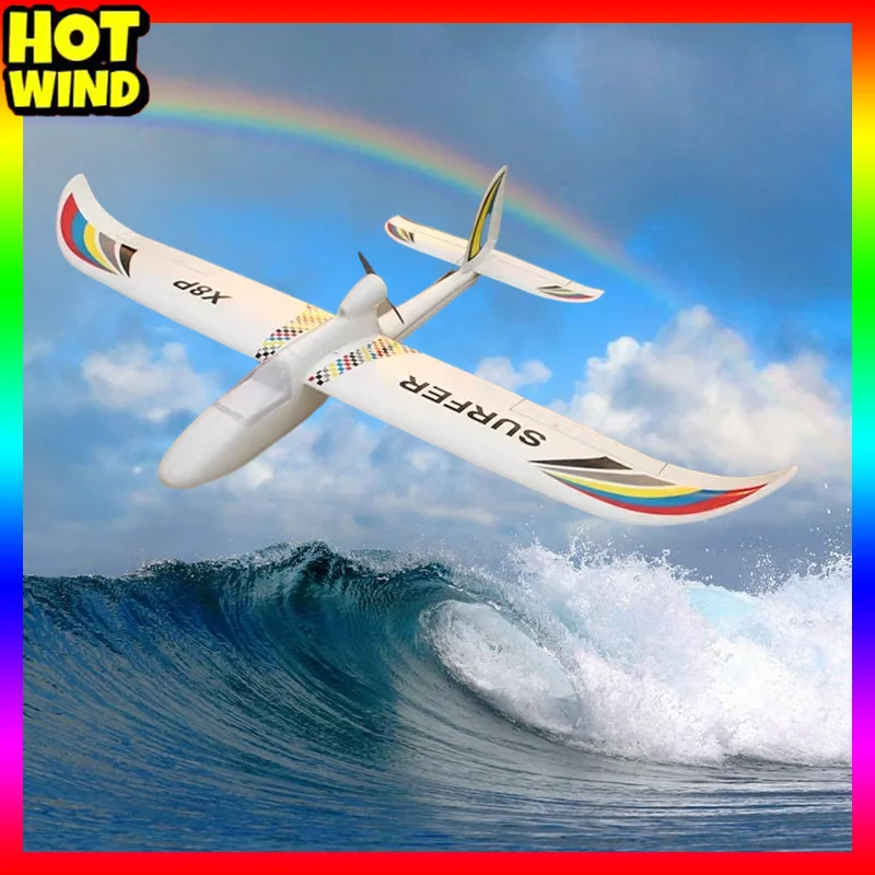 

1.4m Large Aircraft Surfer X8 Remote Control Toy Electric Model Aircraft Fixed Wing Glider Reserved Fpv Space Detachable Wing