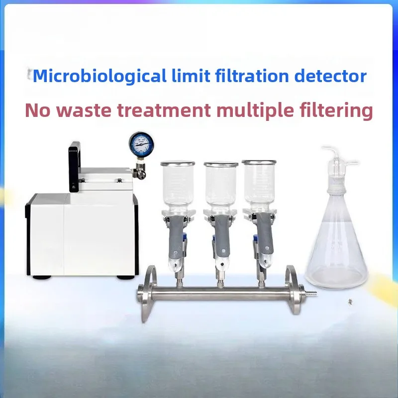 glass multi-membrane filter stainless steel microbial limit instrument