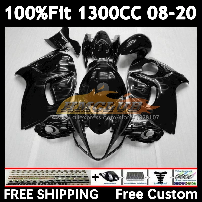 Body For SUZUKI GSXR1300 Hayabusa 08 09 10 11 12 13 38No.151 grey flames GSX-R1300 GSXR 1300 14 15 16 17 18 19 2008 2019 Fairing