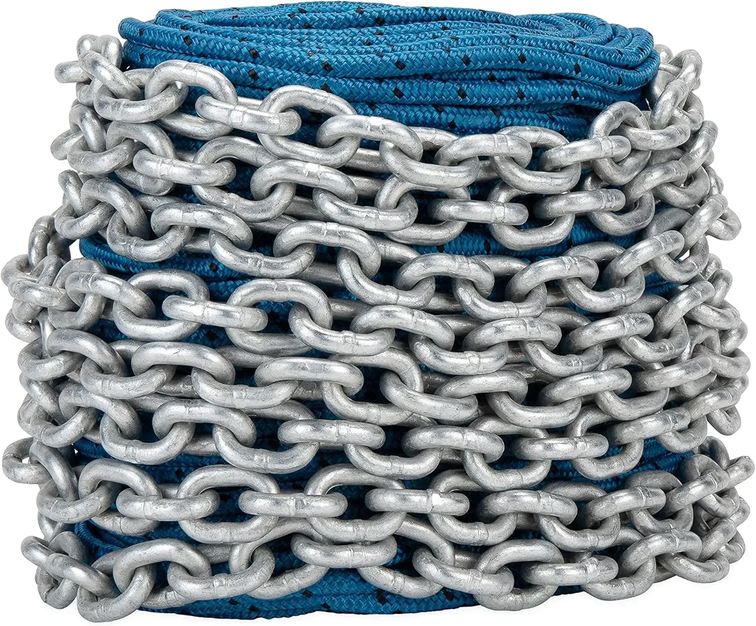 Outdoors 300/20 Anchor Rode - 300 ft Rope with 20 ft Chain - Designed for Use with Trac Brand Electric Winches - Features a