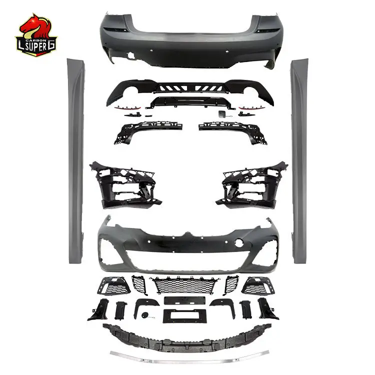 M Sports Tech Style PP Material Body Kit For BMW 3 Series G20 G28 Front Car Bumper Bodykit