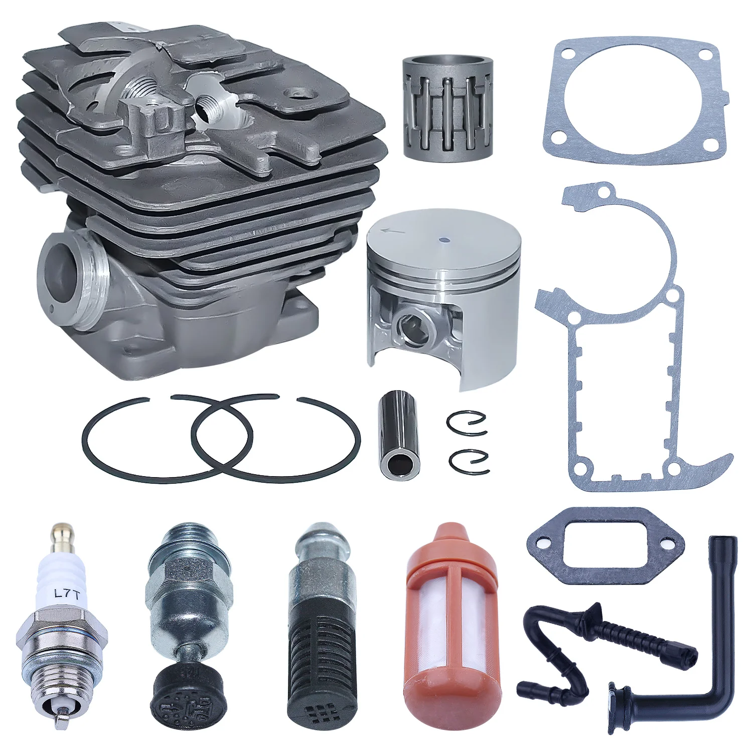 47mm Cylinder Piston Kit For Stihl MS361 MS 361 Decompression Valve Chainsaw Replacement Spare Tool Part