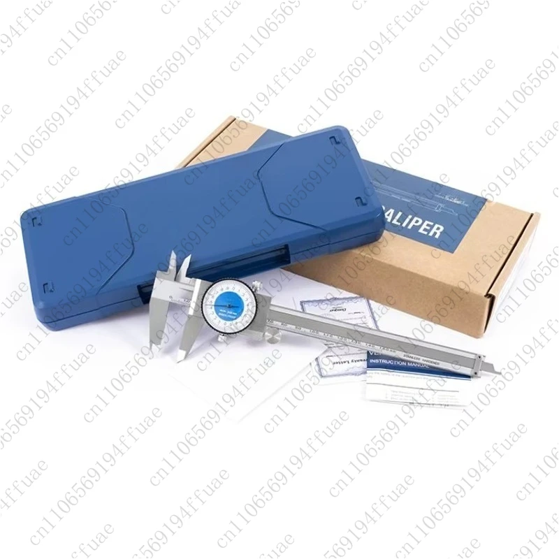 

Vernier Caliper 0-150mm, 0.02mm Graduation, Stainless Steel with Dual Shock-Resistant Dial