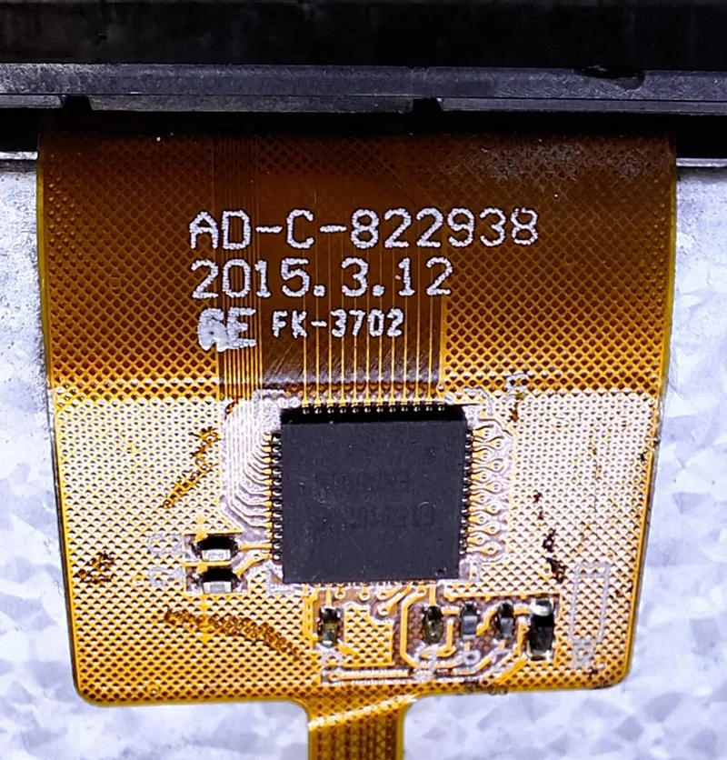 

Black 8Inch Compatible P/N AD-C-822938 FK-3702 Capacitive Touch Screen Digitizer Sensor External Glass Panel