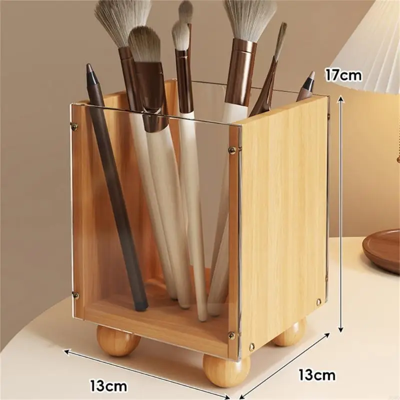 Multipurpose Cosmetic Storage Box For Brushes Toothbrush Bathroom Organization JOMD