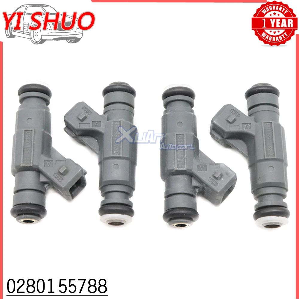Автомобильные 4 шт. новые топливные форсунки 0280155788   Для мотоциклов BMW R 1100 1150 1200 Mitsubishi