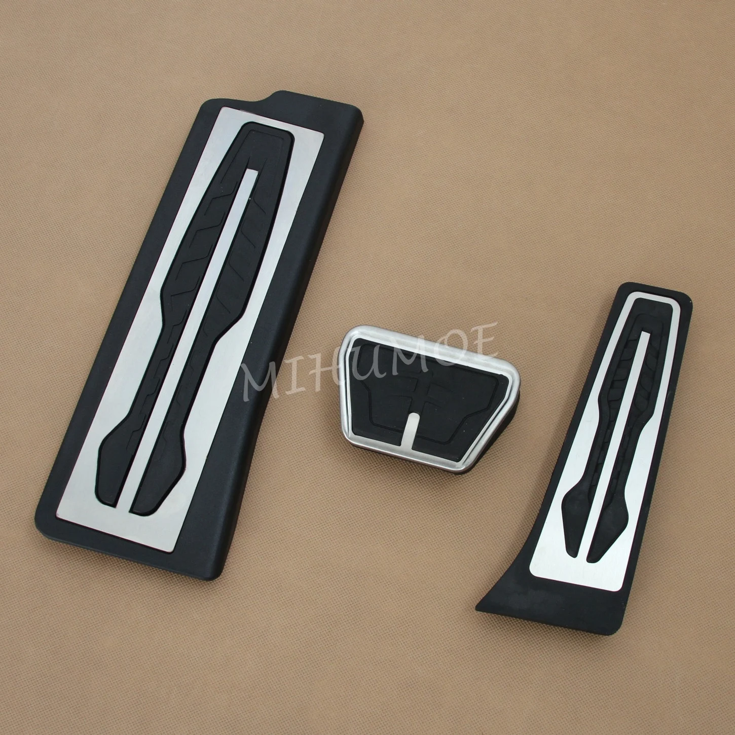 

Steel Brake Accelerator Dead Pedal Pad Cover For 2019 2020 BMW 3 Series G20 G21 Accessories 318d 318i 320d 320i 330e 330i M340i