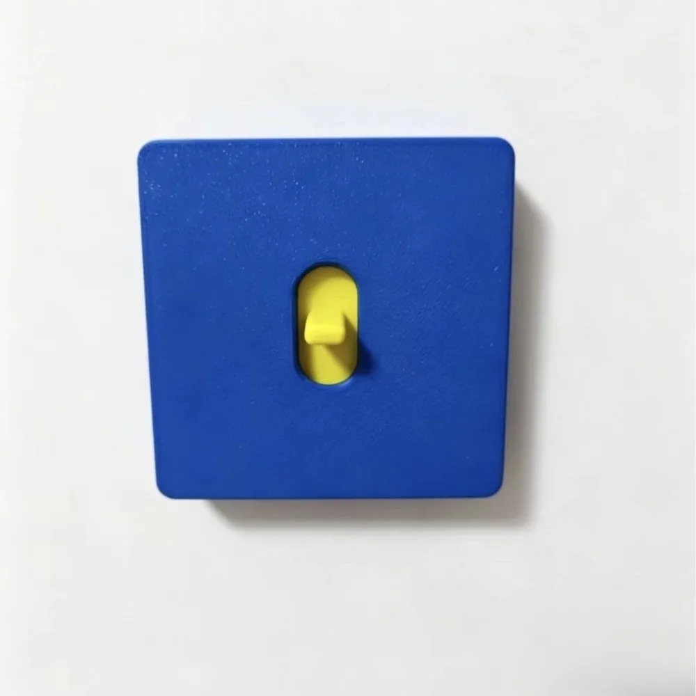 Creative Light Switch Guard Covers 3D Printed Self-Adhesive Joystick Switch Stickers Waterproof Removable