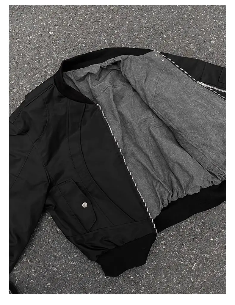 Giubbotti bomber Giacca da donna Techwear Autunno Velluto a coste Plaid Risvolto Bottoni Stile francese Decorativo a strati College Preppy Quotidiano