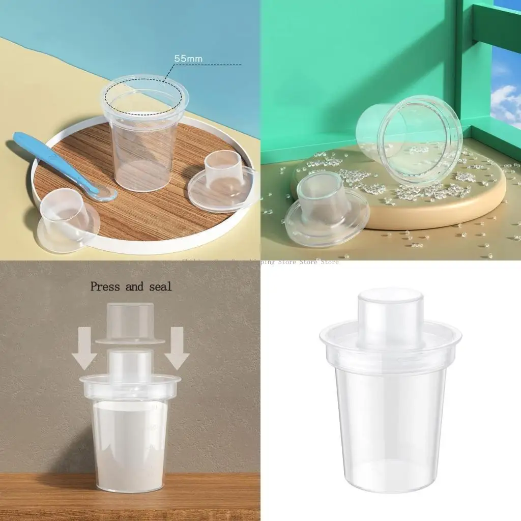 

Portable Baby Milk Powder Dispenser Container for Easy Travel Outdoor 1pc/2pcs