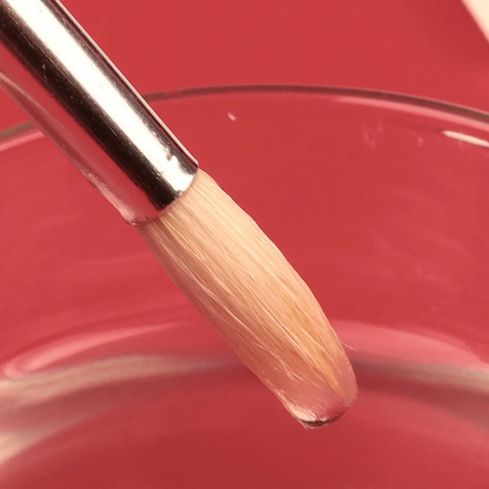 

Wood Handle Pointed Watercolor Painting Brush Set Durable Art Tools High Absorption Smooth For Artists Gouache Oil Painting