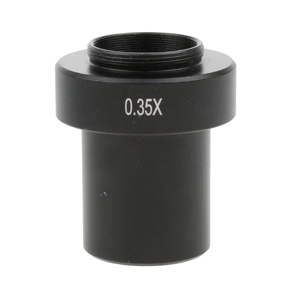 0.35X Eyepiece Auxiliary Lens C-mount Camera Adapter Microscope Eyepiece Lens for Digital Camera Attachment