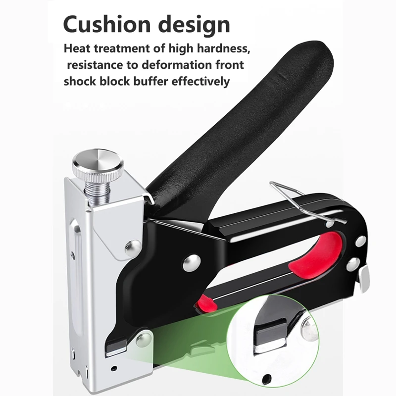 Manual Nailing, Nailer, Woodworking Nailer, Three-Purpose U-Shaped Nailer, Staples, Manual Stapler, Hand Guard