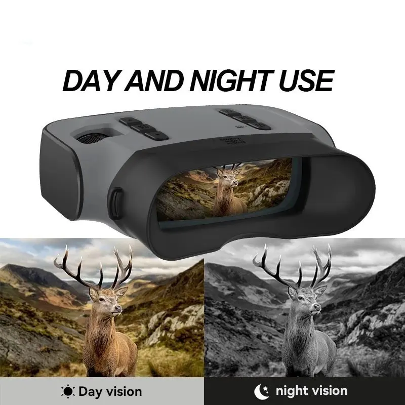 Infrared Digital Night Vision Binoculars for Hunting Telescope Camping Equipment Photography Video 300m