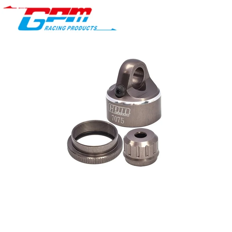 GPM MXDP/CAP アルミニウム 7075-T6 ショックキャップセット LOSI 1/4 PROMOTO MX SM モーターサイクル RC アップグレード用