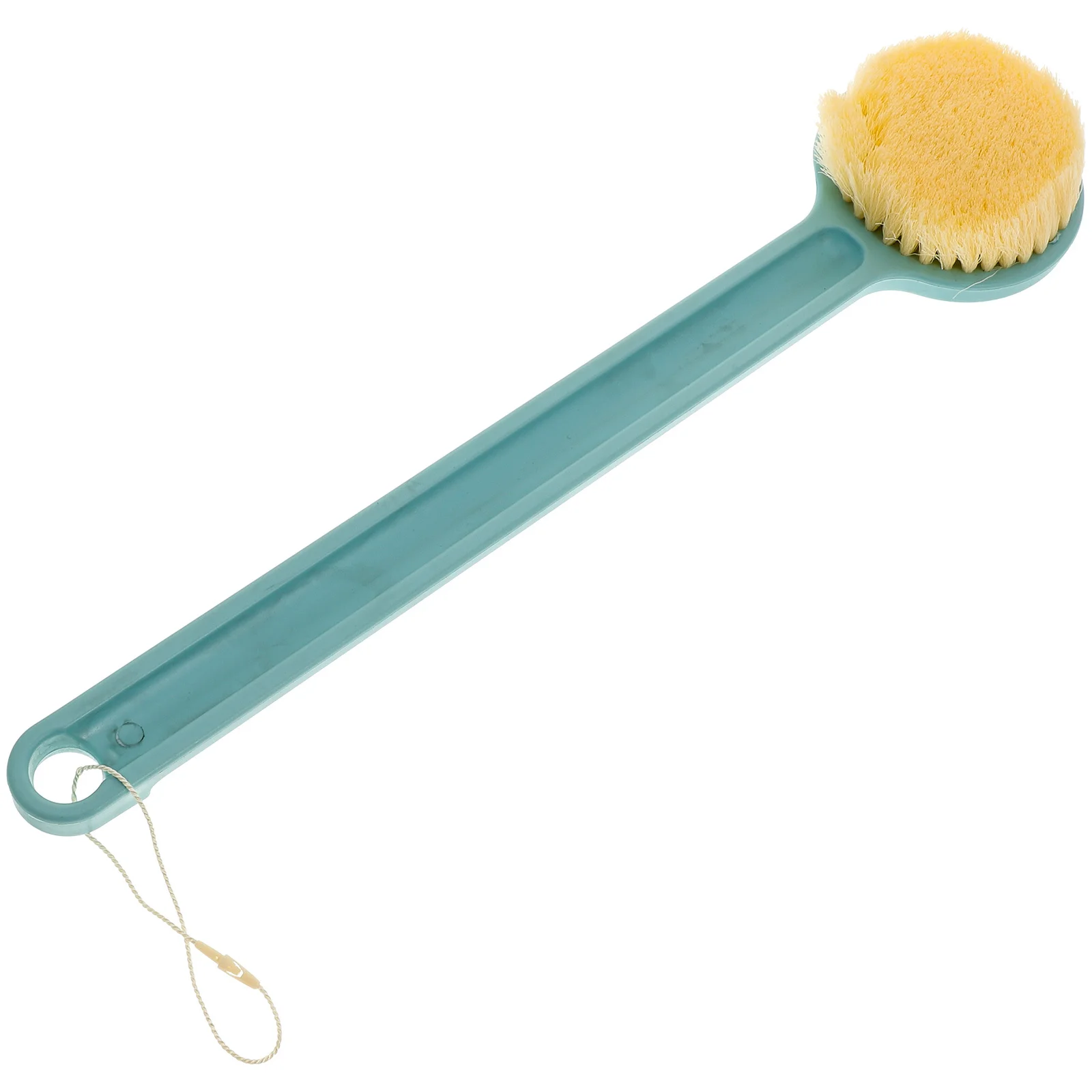 

Back Exfoliating Brush Shower Body Scrubber with Long Handle Lanyard Design for Cleaning Relax Neck Shoulder Back Care