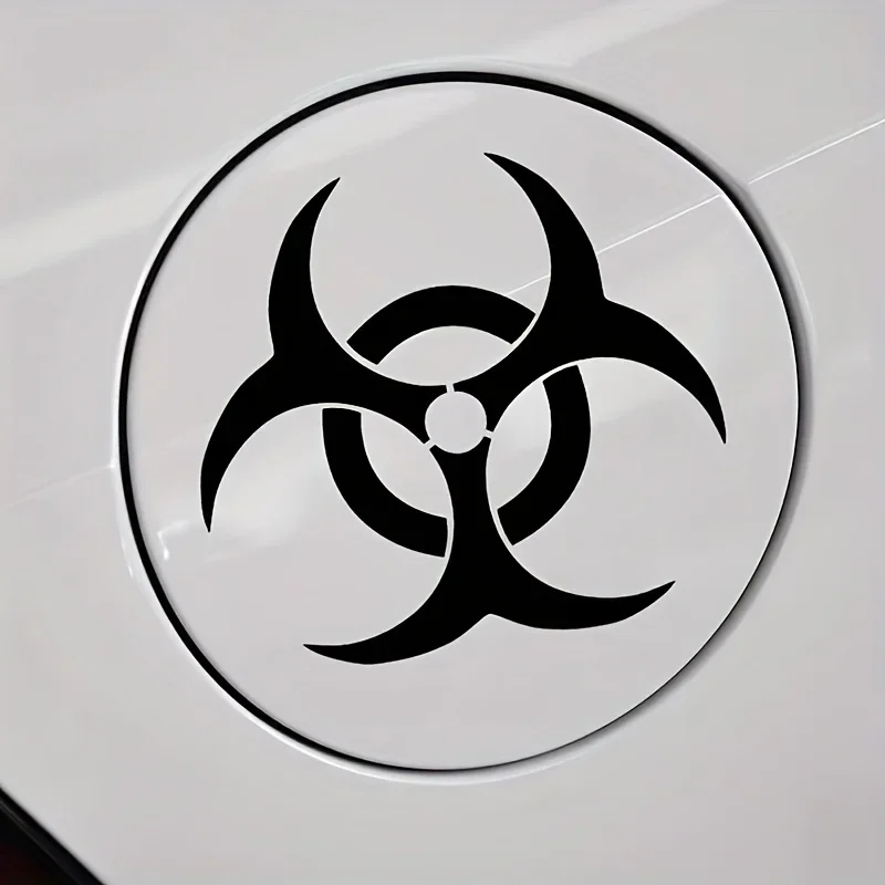 قطعة واحدة من ملصقات الفينيل Biohazard النووية - فيبي نهاية العالم لمعدات الألعاب/الخوذة/الثلاجة/جدران غرفة النوم