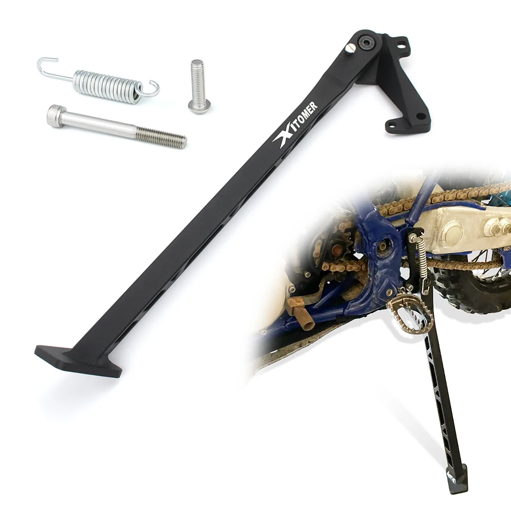 Motorcycle Kickstand Side Stand Kit Parking Footrest Bracket For YAMAHA WR250F WR426F WR450F YZ125 YZ250 YZ250F YZ400F/426F/450F