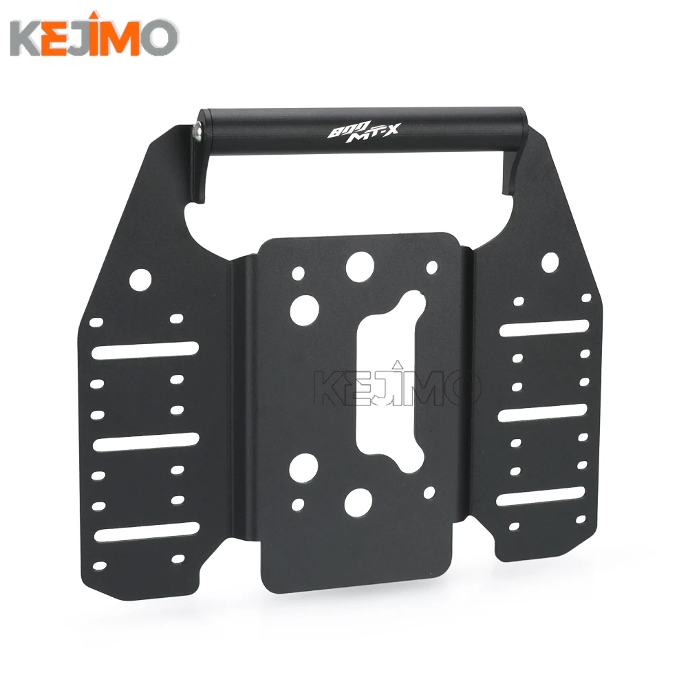 ل CFMOTO 800 MT-X MTX CF-MOTO 800MTX 2024 2025 2026 دراجة نارية حامل هاتف حامل لتحديد المواقع والملاحة قوس لوحة تمديد بار #4