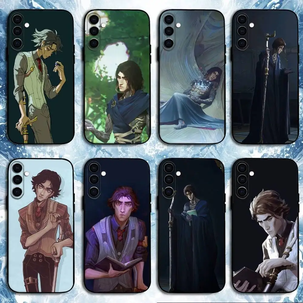 

Game L-Lol A-Arcane Viktor Phone Case For Samsung Galaxy A73,A72,A71,A70,A53,A52,A51,Others Soft Black Shell