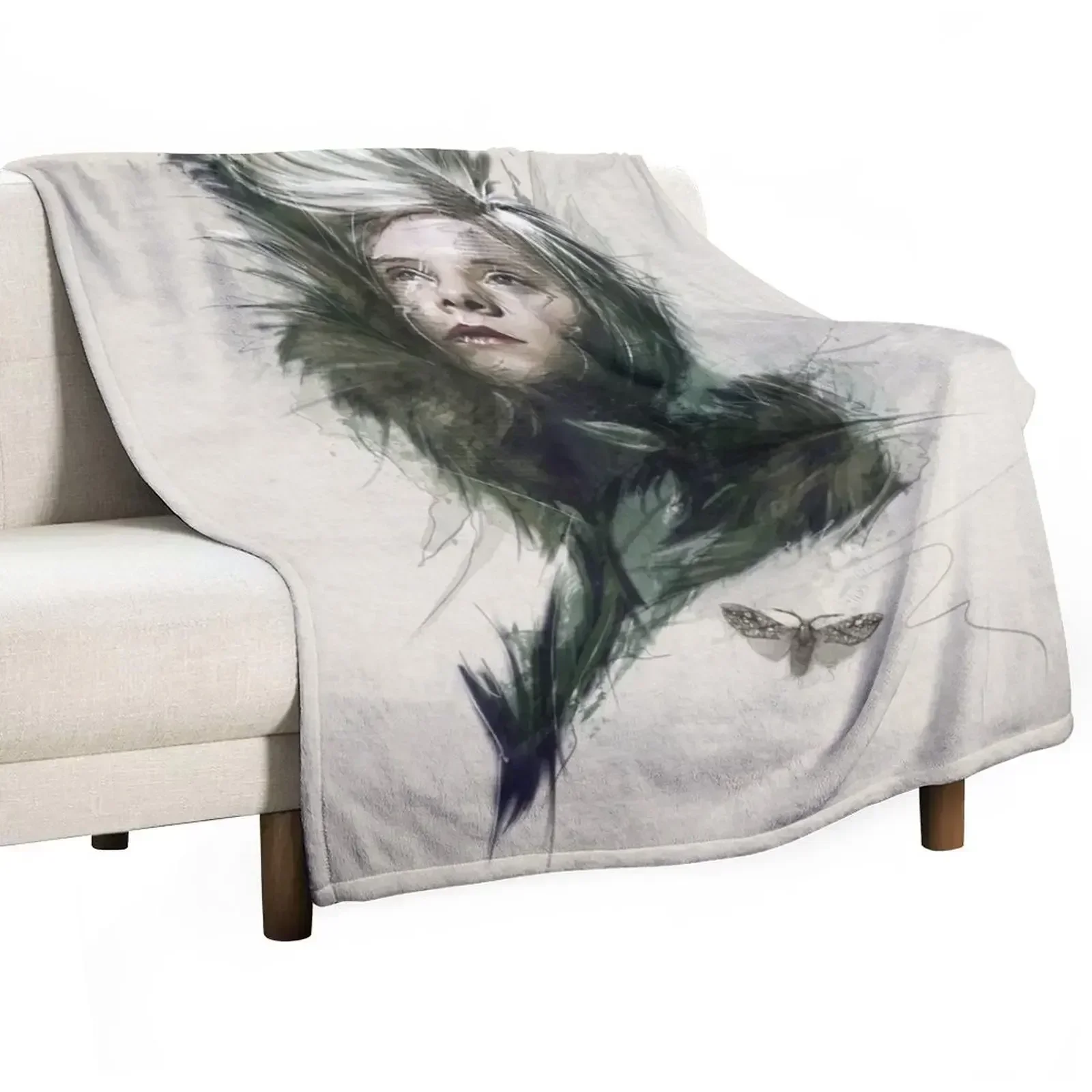 

Aurora Aksnes Throw Blanket for winter Decorative Throw Thermal Blankets