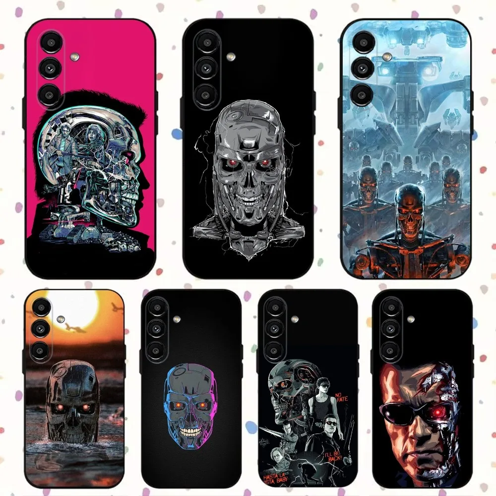 Movie The T-Terminator  Phone Case For Samsung S24,S21,S22,S23,S30,Ultra,S20,Plus,Fe,Lite,Note,10,9,5G Black Soft Cover