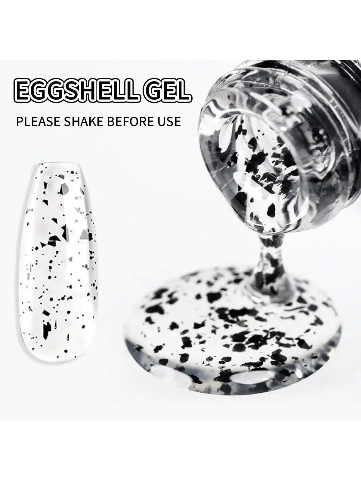 15ml Eggshell Gel Nail Polish Quail Egg Semi Permanent Nail Gel All For Manicure Soak Off UV LED Gel Varnish Nail Art Top Coat
