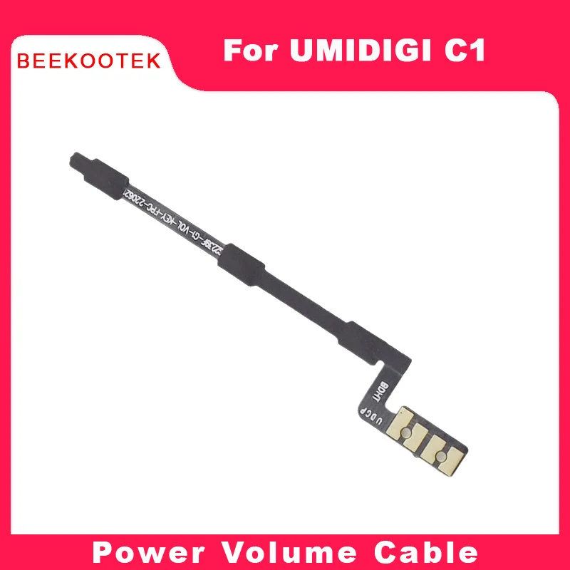 

New Original UMIDIGI C1 G1 Power On/Off+Volume FPC Key Up/Down Button Flex Cable FPC For UMIDIGI C1 Smart Cell Phonej