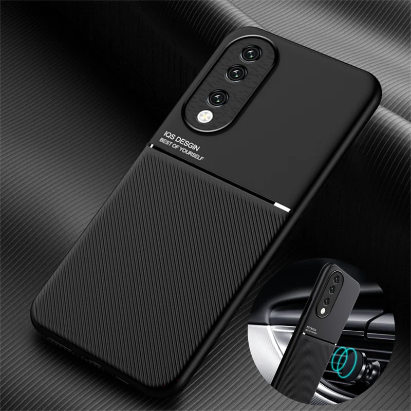 For Honor 90 Case Luxury Car Magnetic Plate Back Cover For Honor 90 Pro Honor90 Lite Light 90Pro 90Lite PU Leather Phone Cases