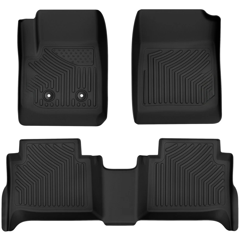 3D Floor Mats Liners for 2015-2022 Chevy Colorado GMC Canyon Crew Cab TPE Rubber United States