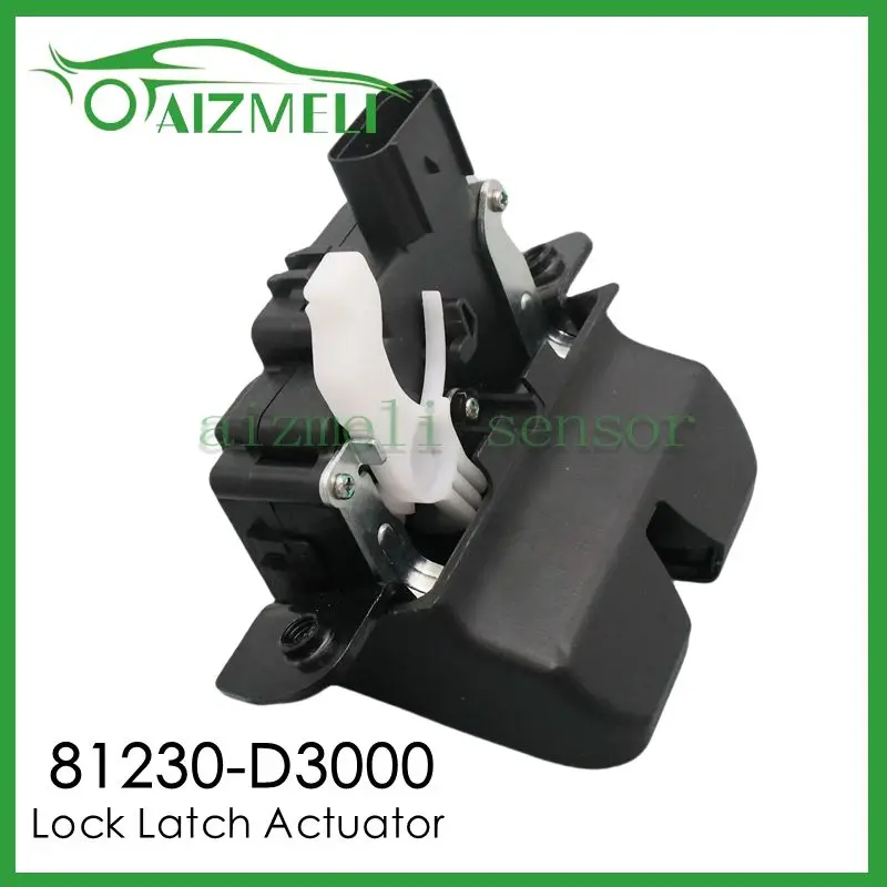 81230-D3000 الخلفي الجذع التمهيد غطاء قفل مزلاج المحرك جديد لشركة هيونداي توكسون سبورتاج 2016 2017 2018 2019 2020 2021 81230D3000