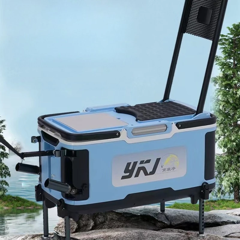 

Регулируемый органайзер-ящик для инструментов, коробки для хранения рыболовных принадлежностей, многофункциональный переносной ящик для инструментов и оборудования